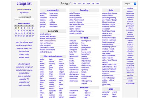 craiglist chicago|craigslist chicago list.